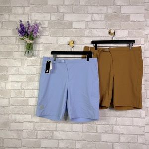 TWO NWT Adidas ADX Golf Shorts